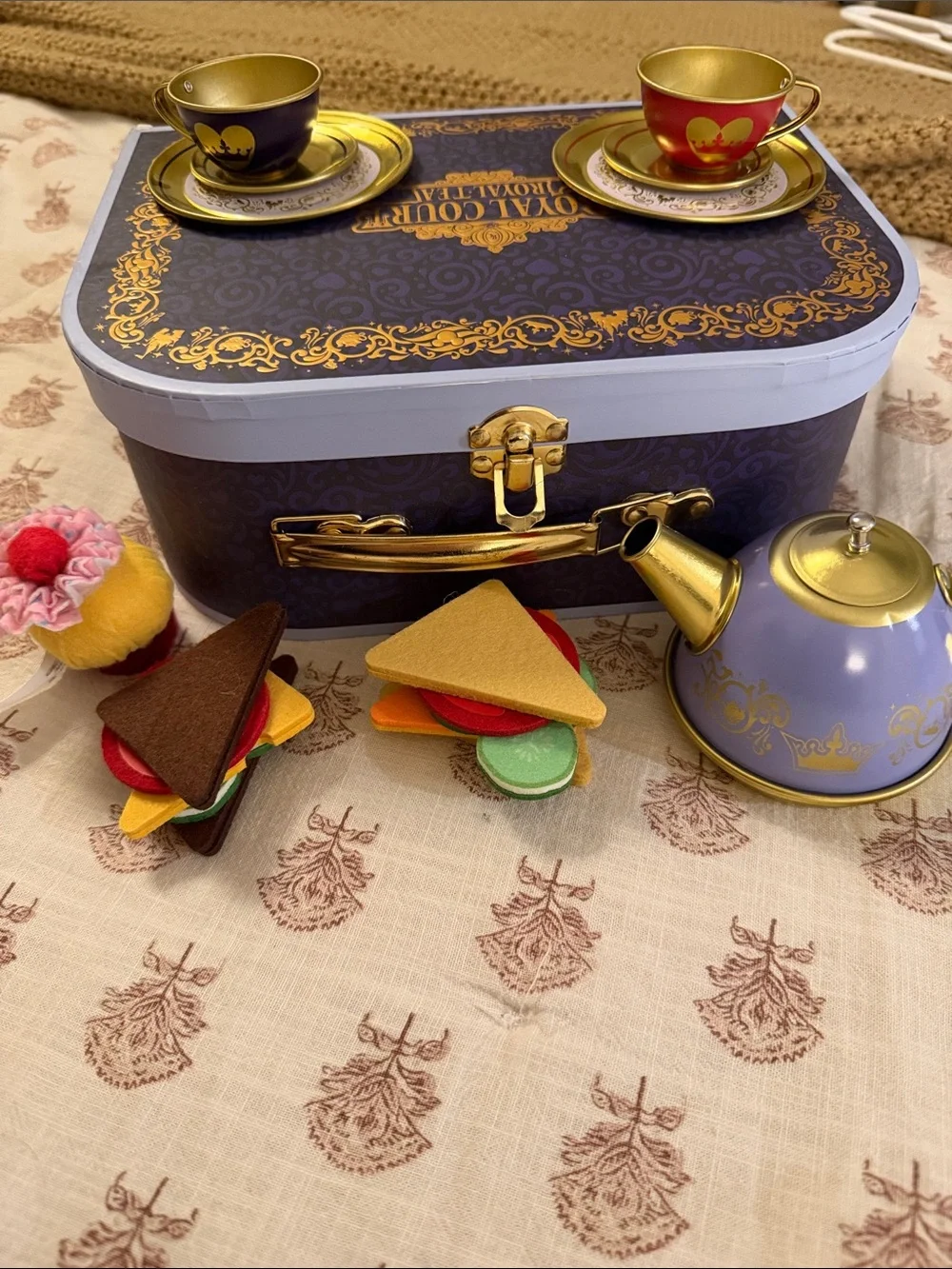 Disney cruise royal court royal tea Set Play Kit